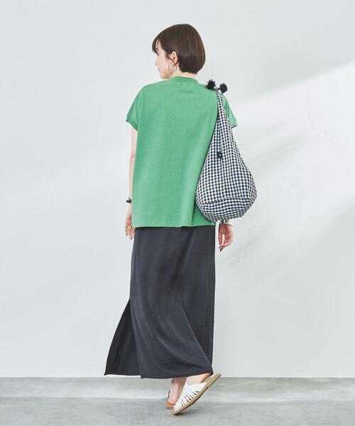 Fatima morocco（ファティマモロッコ）の「Market（マーケット）Fatima Morocco（ファティマモロッコ）ギンガム巾着バッグ（ショルダーバッグ・レディース・ブラック/ロイヤルブルー/レッド・FREE）」の16枚目の写真