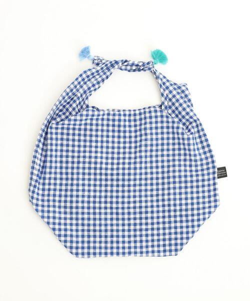 Fatima morocco（ファティマモロッコ）の「Market（マーケット）Fatima Morocco（ファティマモロッコ）ギンガム巾着バッグ（ショルダーバッグ・レディース・ブラック/ロイヤルブルー/レッド・FREE）」の17枚目の写真