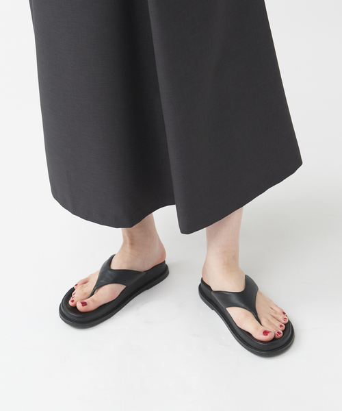 qualite（カリテ）の「ギャバストレッチフォルムキャミワンピース（ワンピース・レディース・ライム/チャコールグレー・38/36）」の15枚目の写真