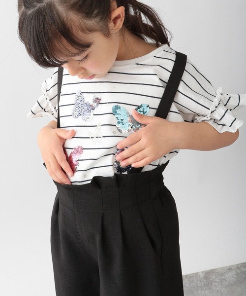 GLOBAL WORK(グローバルワーク)の「キッズ/DRY/GIRLSモチーフTシャツ半袖/267211(Tシャツ/カットソー・キッズ・ホワイト/オフホワイト/ライトパープル/ブルー系その他/ブラック/ホワイト系その他2/アイボリー/その他/ライトブルー/ライトピンク/パープル系その他/グリーン系その他3・110cm/100cm/140cm/120cm/130cm/150cm/160cm)」の3枚目の写真