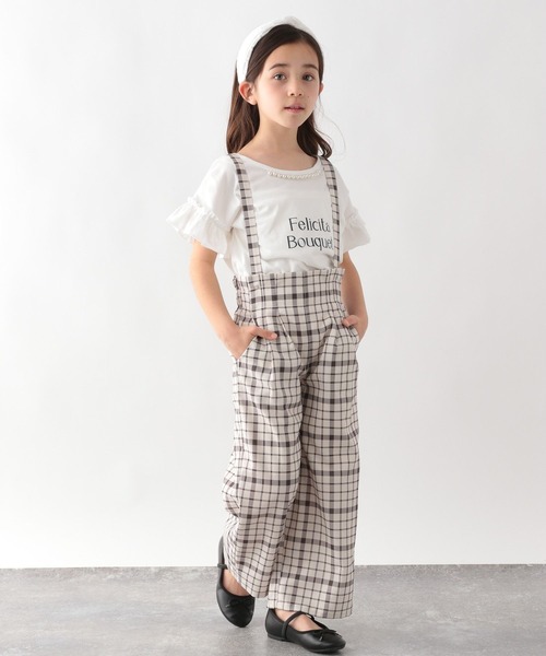 GLOBAL WORK(グローバルワーク)の「キッズ/DRY/GIRLSモチーフTシャツ半袖/267211(Tシャツ/カットソー・キッズ・ホワイト/オフホワイト/ライトパープル/ブルー系その他/ブラック/ホワイト系その他2/アイボリー/その他/ライトブルー/ライトピンク/パープル系その他/グリーン系その他3・110cm/100cm/140cm/120cm/130cm/150cm/160cm)」の17枚目の写真