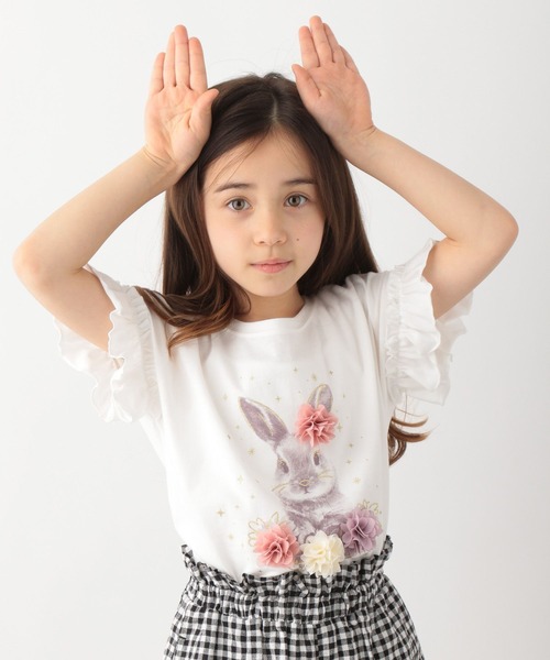 セール】キッズ/DRY/GIRLSモチーフTシャツ半袖/267211（Tシャツ