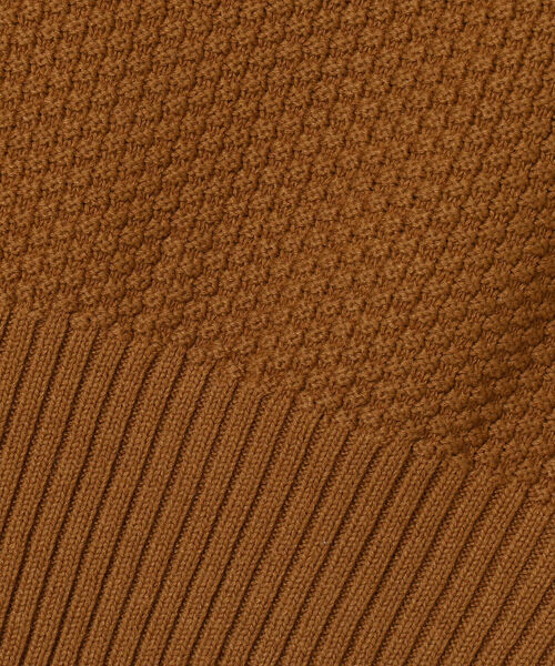 B:MING by BEAMS（ビーミングバイビームス）の「B:MING by BEAMS / オーガニックコットン ニットビスチェ 22SS（タンクトップ・レディース・ブラウン/アイボリー/ベージュ・ONE SIZE）」の19枚目の写真