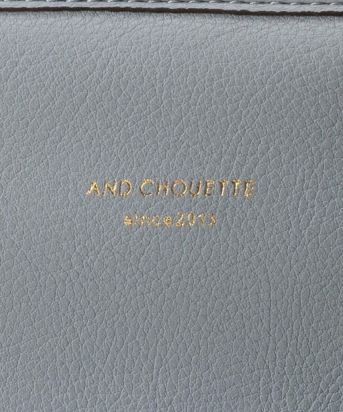 & chouette(アンドシュエット)の「ステッチハンドル ハンドバッグ(ハンドバッグ・レディース・ダークブルー/ブラック/オフホワイト/グレイッシュベージュ・FREE)」の10枚目の写真