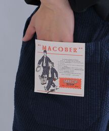 MACOBER | *【SHIPS別注】MACOBER: ソリッド / ストライプ オーバーダイ シアサッカー シェフ パンツ(その他パンツ)