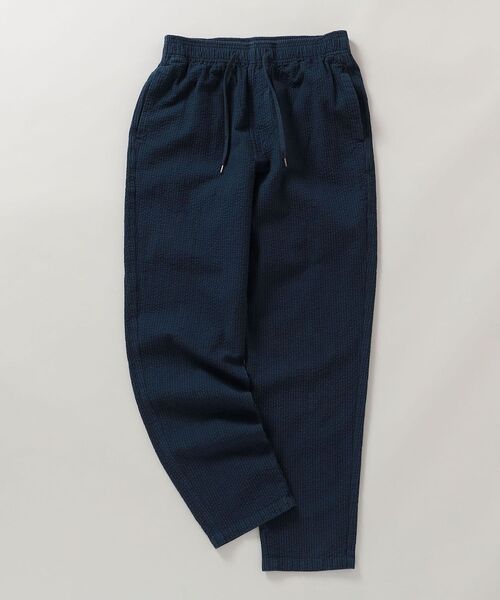 MACOBER（マコバ）の「*【SHIPS別注】MACOBER: ソリッド / ストライプ オーバーダイ シアサッカー シェフ パンツ（その他パンツ・メンズ・ライトブルー/イエロー/ネイビー/ブラック・MEDIUM/SMALL/LARGE）」の15枚目の写真