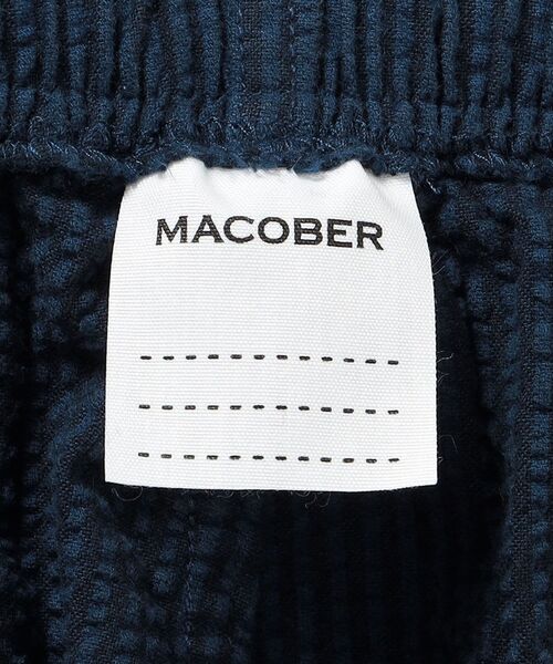 MACOBER（マコバ）の「*【SHIPS別注】MACOBER: ソリッド / ストライプ オーバーダイ シアサッカー シェフ パンツ（その他パンツ・メンズ・ライトブルー/イエロー/ネイビー/ブラック・MEDIUM/SMALL/LARGE）」の14枚目の写真