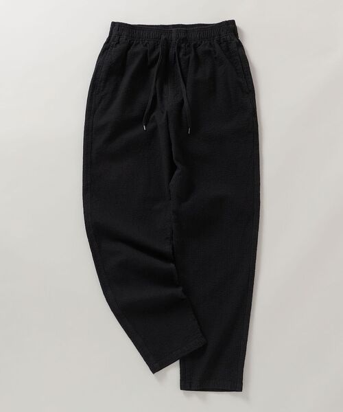 MACOBER（マコバ）の「*【SHIPS別注】MACOBER: ソリッド / ストライプ オーバーダイ シアサッカー シェフ パンツ（その他パンツ・メンズ・ライトブルー/イエロー/ネイビー/ブラック・MEDIUM/SMALL/LARGE）」の9枚目の写真