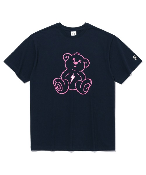 ISTKUNST(イストクンスト)の「【ISTKUNST】THUNDER BEAR TEE / イストクンスト サンダー ベアー プリント Tシャツ(Tシャツ/カットソー・メンズ・ネイビー/ブラック/ホワイト/ブルー/ライトグレー・X-LARGE/MEDIUM/SMALL/LARGE)」の5枚目の写真