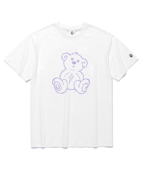 ISTKUNST(イストクンスト)の「【ISTKUNST】THUNDER BEAR TEE / イストクンスト サンダー ベアー プリント Tシャツ(Tシャツ/カットソー・メンズ・ネイビー/ブラック/ホワイト/ブルー/ライトグレー・X-LARGE/MEDIUM/SMALL/LARGE)」の3枚目の写真