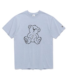 【ISTKUNST】THUNDER BEAR TEE / イストクンスト サンダー ベアー プリント Tシャツ