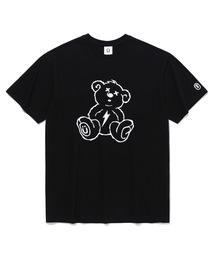 【ISTKUNST】THUNDER BEAR TEE / イストクンスト サンダー ベアー プリント Tシャツ