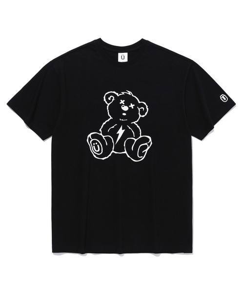 ISTKUNST(イストクンスト)の「【ISTKUNST】THUNDER BEAR TEE / イストクンスト サンダー ベアー プリント Tシャツ(Tシャツ/カットソー・メンズ・ネイビー/ブラック/ホワイト/ブルー/ライトグレー・X-LARGE/MEDIUM/SMALL/LARGE)」の4枚目の写真