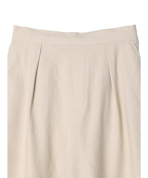 Green　Parks（グリーンパークス）の「ベルギーリネン混 ハーフパンツ（その他パンツ・レディース・ダークグレー/ライトベージュ/ブラウン系その他4・FREE）」の22枚目の写真