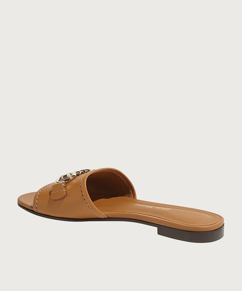 FERRAGAMO（フェラガモ）の「スライドサンダル（サンダル・レディース・ライトブラウン・6/6.5/5/7/7.5/5.5）」の3枚目の写真