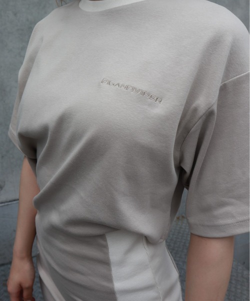 FIG&VIPER（フィグアンドバイパー）の「バックカットボディコンOP（ワンピース・レディース・ライトブルー/ブラック/ライトベージュ・FREE）」の15枚目の写真