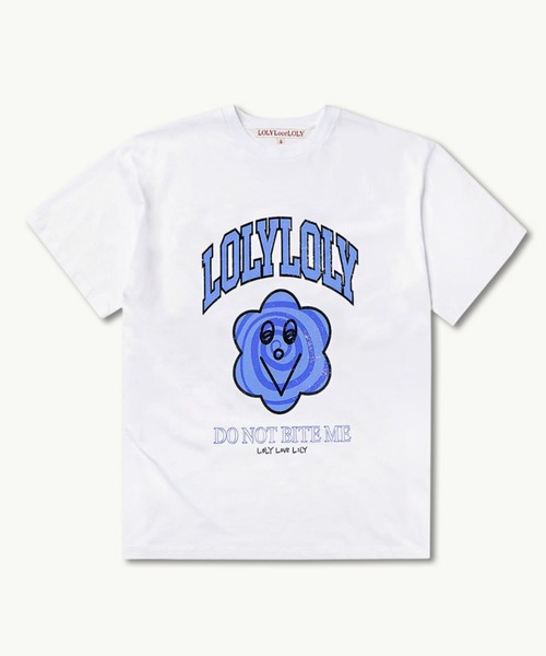 A'GEM/9 × .kom 『LOLYLOVELOLY/ロリーラブロリー』Happy T-shirt