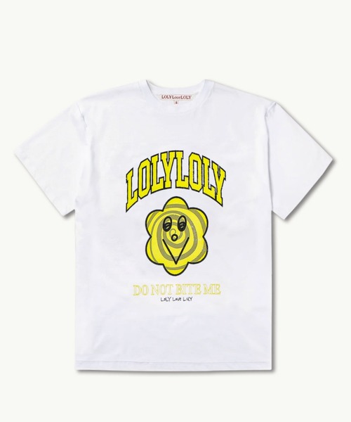 A'GEM/9 × .kom 『LOLYLOVELOLY/ロリーラブロリー』Happy T-shirt