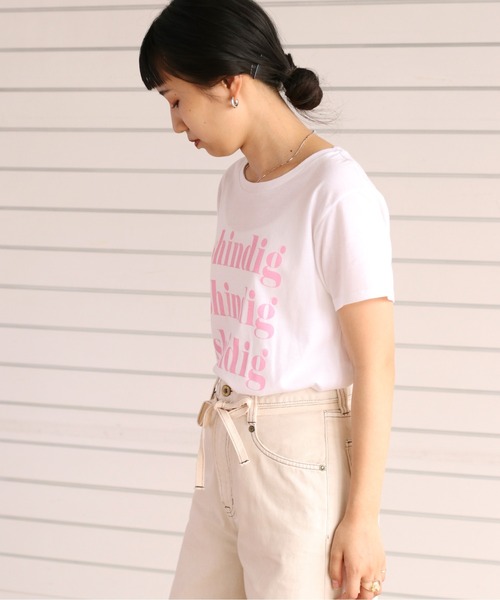 cepo(セポ)の「コンパクトロゴTee(Tシャツ/カットソー・レディース・ブラック/オフホワイト/ホワイト系その他・M)」の6枚目の写真