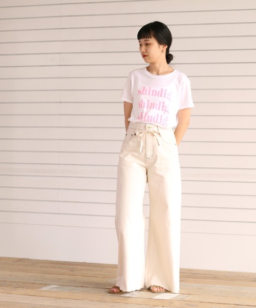 cepo(セポ)の「コンパクトロゴTee(Tシャツ/カットソー・レディース・ブラック/オフホワイト/ホワイト系その他・M)」の15枚目の写真