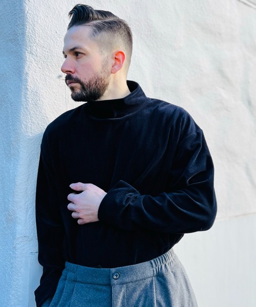 ストレッチ ニットコーデュロイ ボトルネック カットソー M を購入できます Mr Olive ボトルネック カットソー Tシャツ カットソー トップス Mr Olive ミスターオリーブ のファッション ストレッチ ニットコーデュロイ ボトルネック カットソー M を購入できます Mr Olive ボトルネック カットソー Tシャツ カットソー トップス Mr Olive ミスターオリーブ のファッション