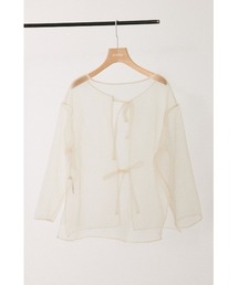 BLACK BY MOUSSY | 2way sheer cardigan（2ウェイシアーカーディガン）(カーディガン/ボレロ)