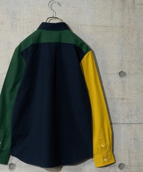 Candy Fantasy(キャンディーファンタジー)の「【a】オックスワンポイント刺繍レギュラーシャツ 長袖(シャツ/ブラウス・メンズ・ネイビー/その他1/ホワイト/その他2・LARGE/MEDIUM/X-LARGE)」の13枚目の写真