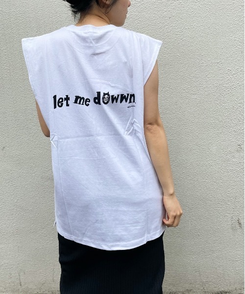 led.tokyo(レッドトウキョウ)の「【led.tokyo】led.tokyo × Chocomoo CAT N/S TEE(Tシャツ/カットソー・レディース・ホワイト/ブラック・SMALL/MEDIUM)」の1枚目の写真
