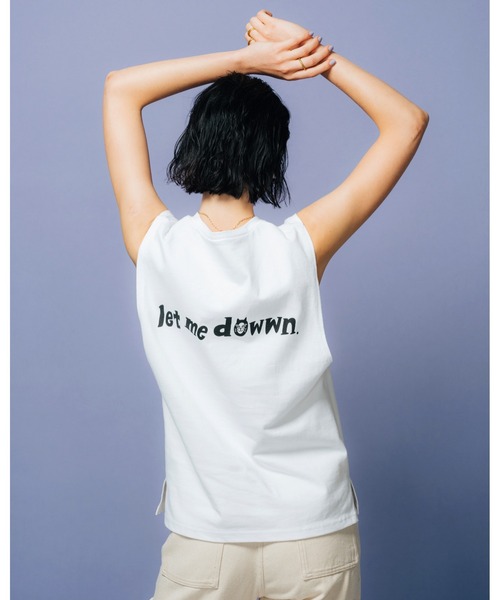 led.tokyo(レッドトウキョウ)の「【led.tokyo】led.tokyo × Chocomoo CAT N/S TEE(Tシャツ/カットソー・レディース・ホワイト/ブラック・SMALL/MEDIUM)」の3枚目の写真