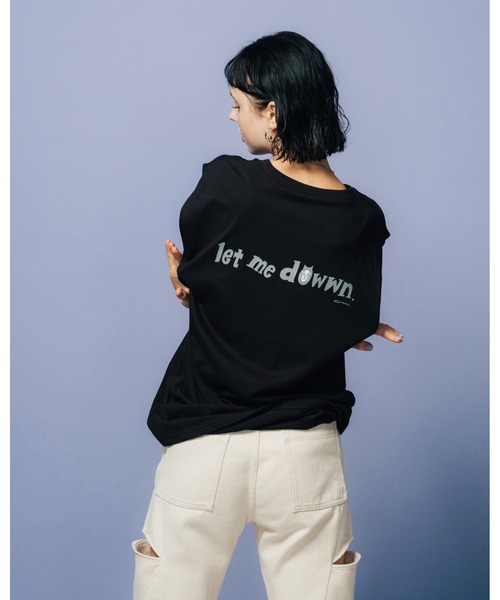 led.tokyo(レッドトウキョウ)の「【led.tokyo】led.tokyo × Chocomoo CAT N/S TEE(Tシャツ/カットソー・レディース・ホワイト/ブラック・SMALL/MEDIUM)」の5枚目の写真