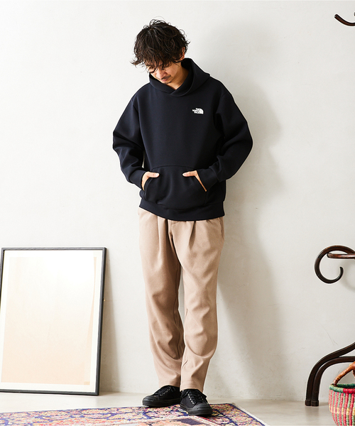 JOURNAL STANDARD relume（ジャーナルスタンダード　レリューム）の「ウーリッシュカルゼ WASHABLE イージーパンツ（スラックス・メンズ・ブラック/ベージュ/ブラウン/キナリ・SMALL/MEDIUM/LARGE）」の8枚目の写真