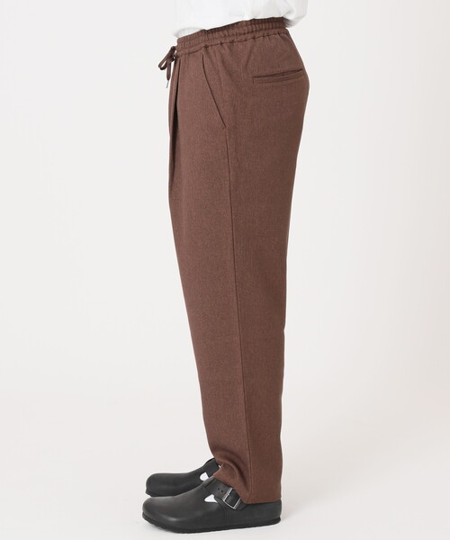 JOURNAL STANDARD relume（ジャーナルスタンダード　レリューム）の「ウーリッシュカルゼ WASHABLE イージーパンツ（スラックス・メンズ・ブラック/ベージュ/ブラウン/キナリ・SMALL/MEDIUM/LARGE）」の15枚目の写真