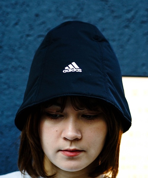 adidas（アディダス）の「【ADIDAS/アディダス】撥水ポリエステル　速乾　抗菌防臭　サウナハット（ハット・メンズ・ブラック・FREE）」の7枚目の写真