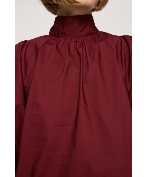 SLY(スライ)の「BACK RIBBON SQUARE TOPS リボンバック スクエア トップス(シャツ/ブラウス・レディース・バーガンディー/ホワイト/ブラック・FREE)」の19枚目の写真