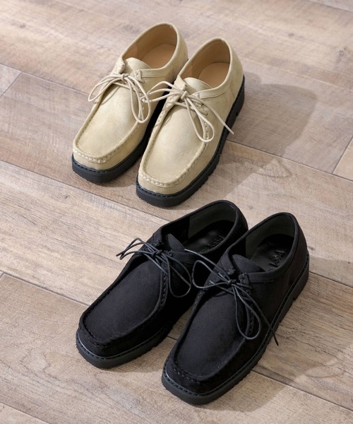 URBAN RESEARCH Sonny Label（アーバンリサーチサニーレーベル）の「モカシンシューズ（その他シューズ・レディース・ベージュ/ブラック・23/24/23.5）」の3枚目の写真
