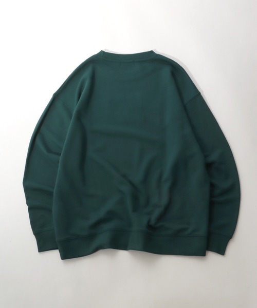 FILA（フィラ）の「FILA（フィラ）サガラワッペン カレッジロゴ刺繍スウェットトップス メンズ レディース/トレーナープルオーバー（スウェット・メンズ・ネイビー/スミクロ/アッシュグレー/ダークグリーン・L/LL/M）」の7枚目の写真