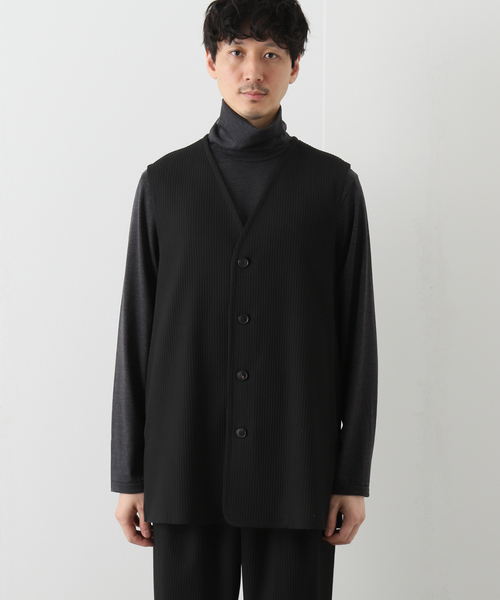 EDIFICE（エディフィス）の「【LA BOUCLE / ラブークル】ロングベスト 