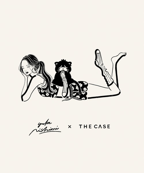 the case（ザケース）の「【Yuka Nishiizumi×THE CASEコラボ】財布、スマホ、ポーチ、ペットボトルがちょうど収まるサイズ DAILY MILLER TOTE mini（トートバッグ・レディース・ブラウン/ブルー・FREE）」の7枚目の写真