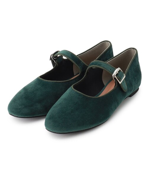 THE SHOP TK (ザ ショップ ティーケー )の「◆【CLUEL presents】メリージェーンシューズ(その他シューズ・レディース・ダークグリーン系3/ブラック/ブラック系3・45/35)」の1枚目の写真