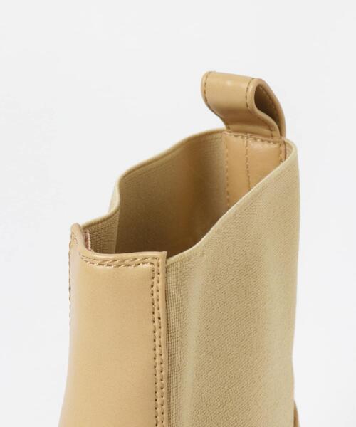 ITEMS URBANRESEARCH(アイテムズ アーバンリサーチ)の「コンビサイドゴアブーツ(ブーツ・レディース・ブラック/ベージュ・SMALL/MEDIUM/LARGE)」の10枚目の写真