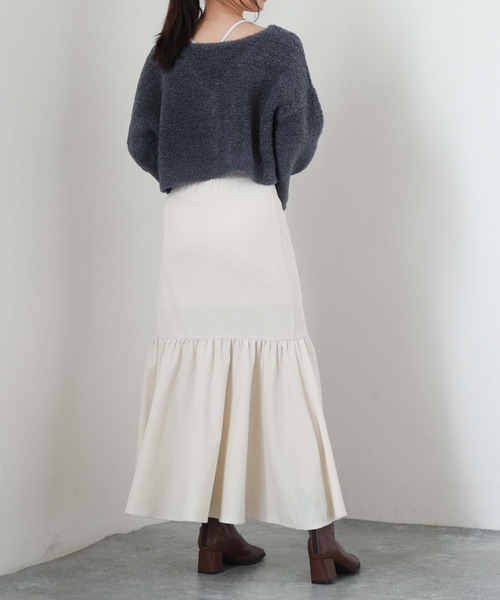 archives（アルシーヴ）の「テディベアニットショートカーディガン（カーディガン/ボレロ・レディース・ブルー/グリーン/アイボリー/モカ・MEDIUM）」の18枚目の写真