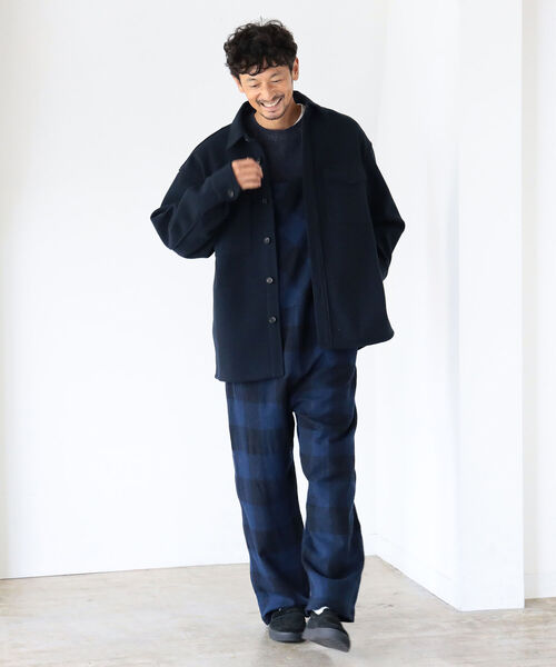 SMITH'S（スミス）の「SMITH'S AMERICAN / 縮絨ウール チェック オーバーオール（サロペット/オーバーオール・メンズ・その他/その他1・MEDIUM/LARGE）」の4枚目の写真