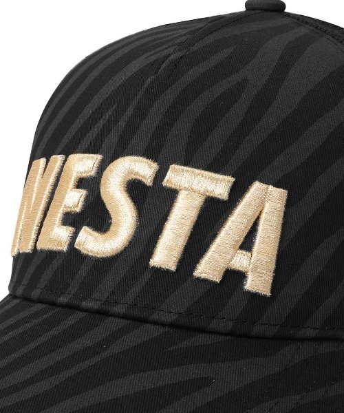NESTA BRAND(ネスタブランド)の「ゼブラ柄 3D 刺繍 メッシュ キャップ(キャップ・メンズ・ホワイト/ブラック・F)」の11枚目の写真