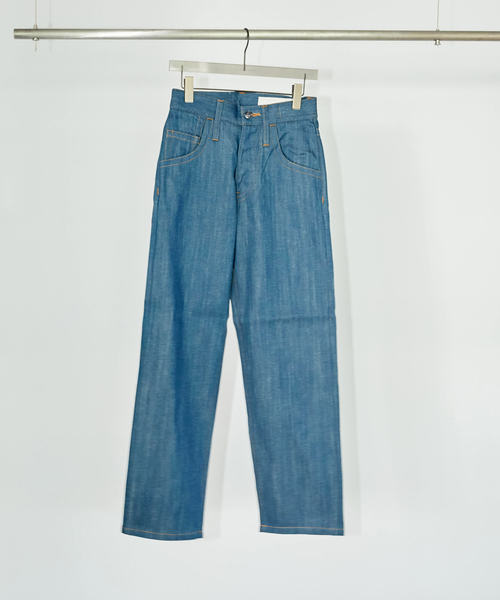 KURO(クロ)の「【KURO/クロ】STITCHING DENIM パンツ(その他パンツ・レディース・ネイビー・30/29)」の4枚目の写真