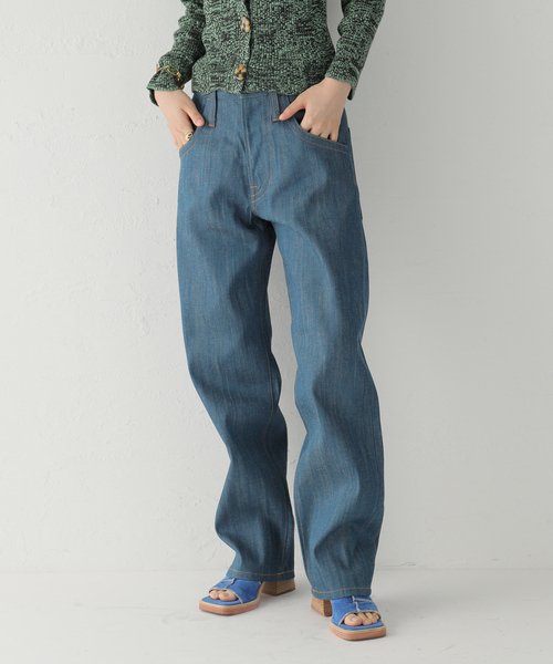 KURO(クロ)の「【KURO/クロ】STITCHING DENIM パンツ(その他パンツ・レディース・ネイビー・30/29)」の16枚目の写真