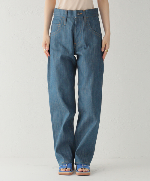 KURO(クロ)の「【KURO/クロ】STITCHING DENIM パンツ(その他パンツ・レディース・ネイビー・30/29)」の19枚目の写真