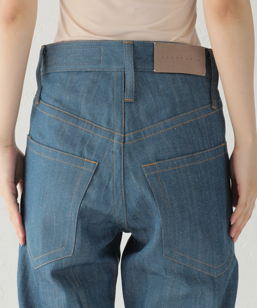 KURO(クロ)の「【KURO/クロ】STITCHING DENIM パンツ(その他パンツ・レディース・ネイビー・30/29)」の14枚目の写真