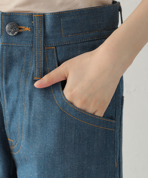 KURO(クロ)の「【KURO/クロ】STITCHING DENIM パンツ(その他パンツ・レディース・ネイビー・30/29)」の17枚目の写真