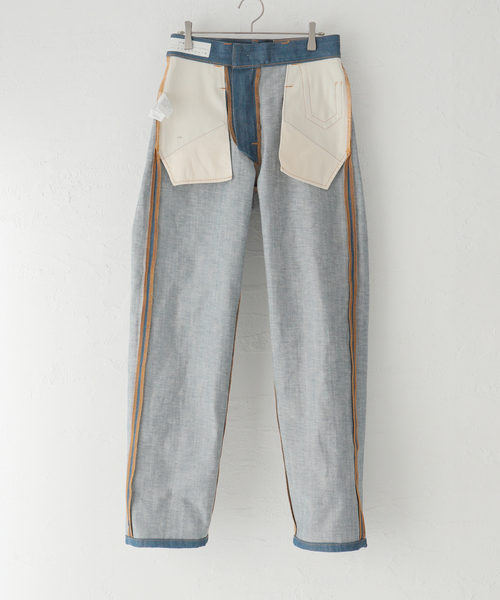 KURO(クロ)の「【KURO/クロ】STITCHING DENIM パンツ(その他パンツ・レディース・ネイビー・30/29)」の15枚目の写真