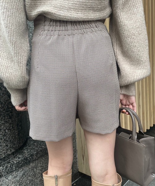 one after another NICE CLAUP（ワンアフターアナザーナイスクラップ）の「【再入荷/新色追加】着回し万能。スタイルアップミニスカパン（その他パンツ・レディース・ブラック/グレー系その他/ブラウン系その他/ホワイト系その他・FREE）」の16枚目の写真